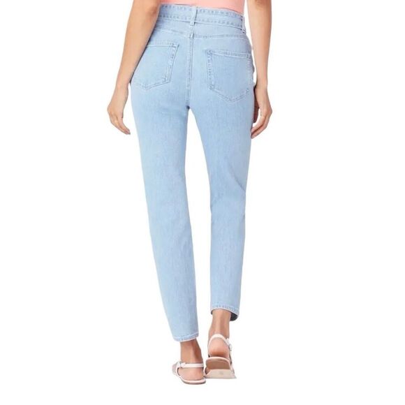 Paige Carrot Leg High‎ Rise Paperbag Waist Jean in Cheyne Size 27 - Picture 2 of 12